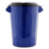 Caneca para basura 65 litros con tapa
