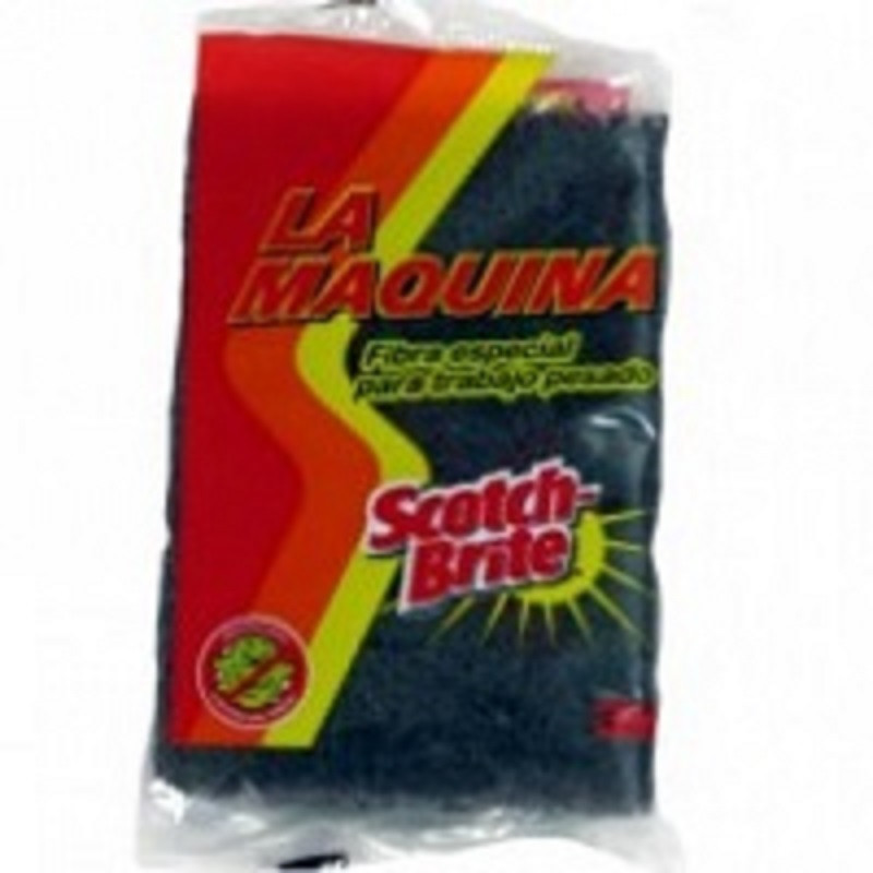 Esponjilla La Máquina (negra trabajo pesado)