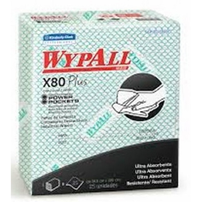 Paños de Limpieza Wypall X80 Plus