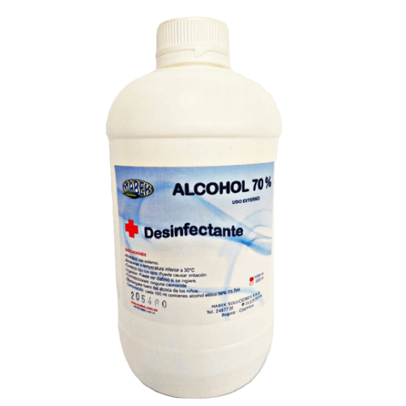 ALCOHOL ETILICO AL 70%