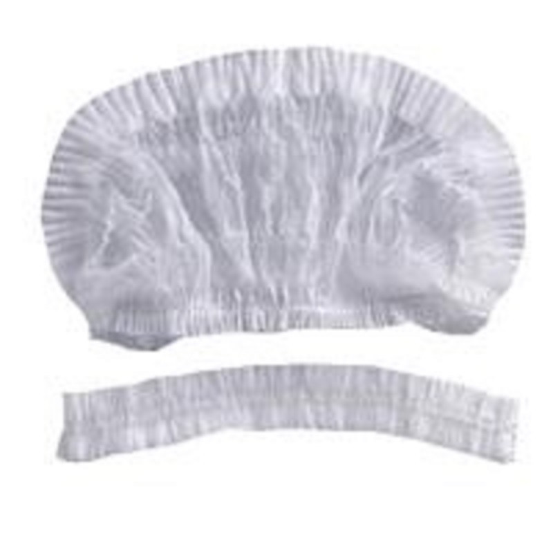 Gorros desechables paquete x 100 unidades