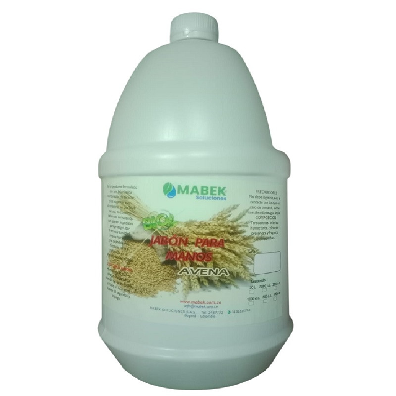 JABON PARA MANOS CRISTALINO