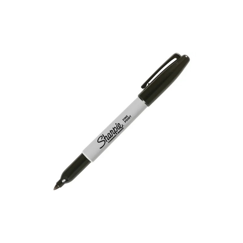 Marcador Permanente Sharpie Punta Fina Negro